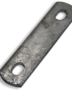 Counter plate galv for U-bolt 8mm/W67